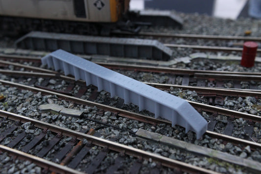 Detailed bridge structure tops railway diorama layout - OO Gauge (Pack of 2)