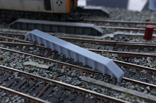 Detailed bridge structure tops railway diorama layout - OO Gauge (Pack of 4)